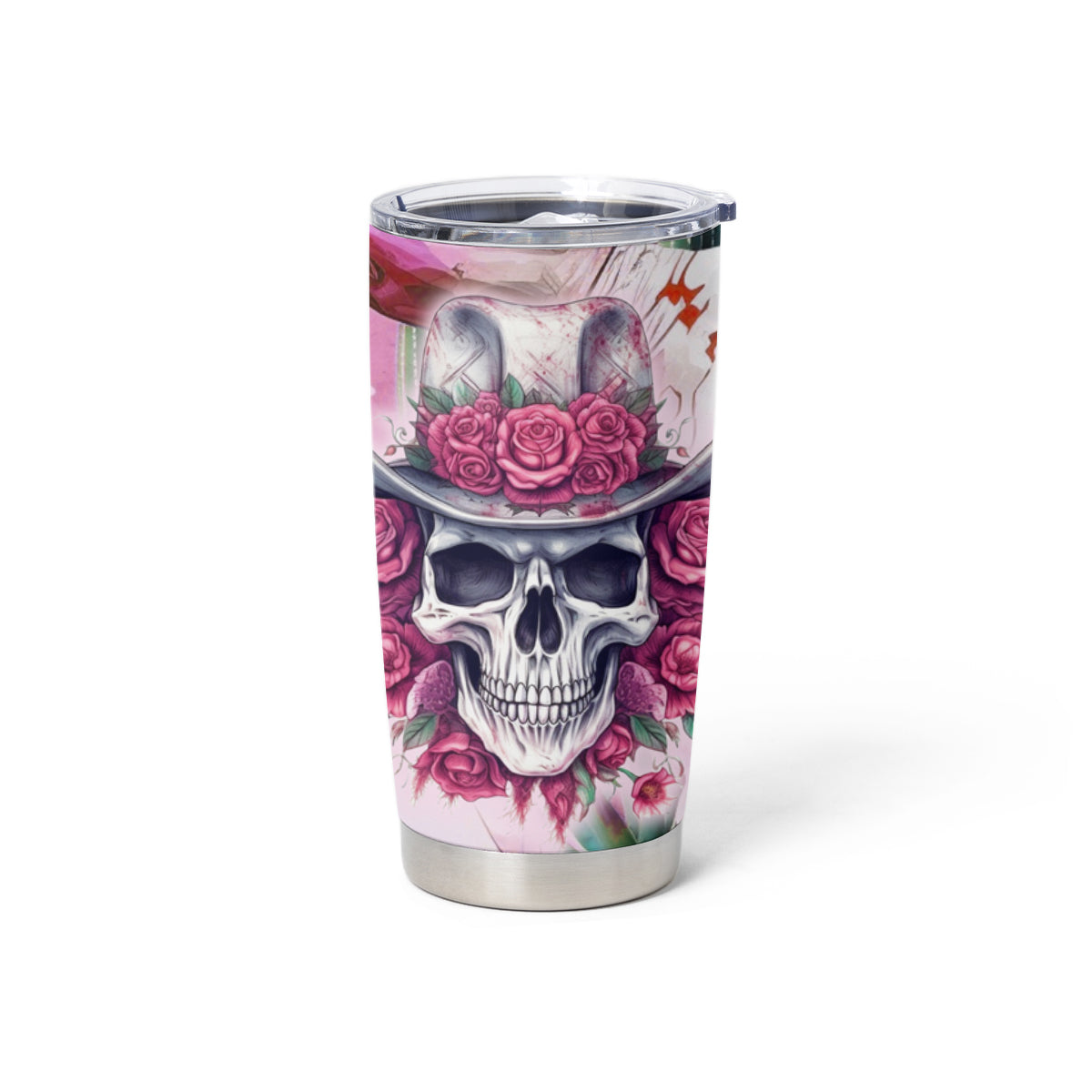 I May Not Be Perfect But At Least I Am Not Fake Skull Tumbler Cup - Wonder Print Shop