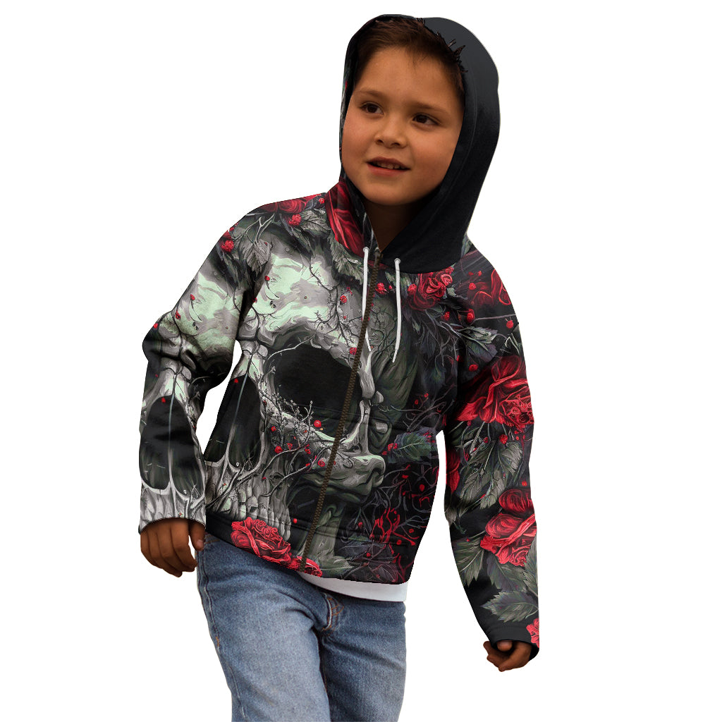 I'm Blunt Because God Rolled Me That Way Skull Kid Hoodie - Wonder Print Shop