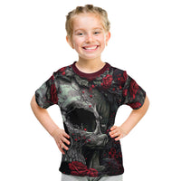 I'm Blunt Because God Rolled Me That Way Skull Kid T Shirt - Wonder Print Shop