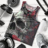 I'm Blunt Because God Rolled Me That Way Skull Men Tank Top - Wonder Print Shop