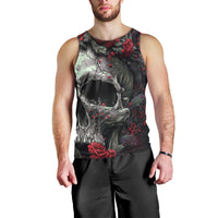 I'm Blunt Because God Rolled Me That Way Skull Men Tank Top - Wonder Print Shop