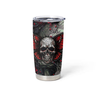 I'm Blunt Because God Rolled Me That Way Skull Tumbler Cup - Wonder Print Shop