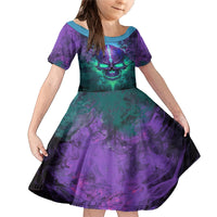 You My Friend Should Have Been Swallowed Skull Family Matching Mermaid Dress and Hawaiian Shirt - Wonder Print Shop