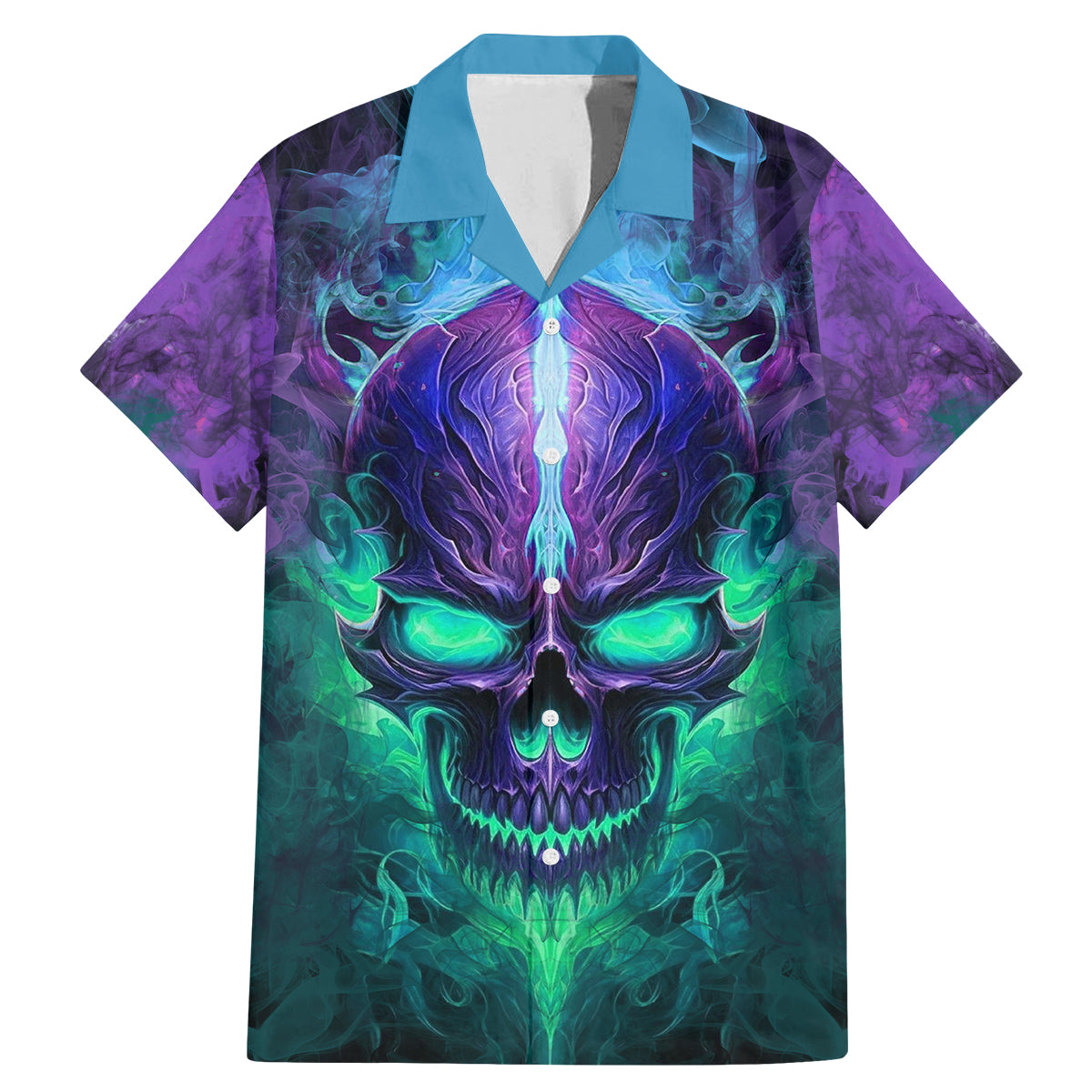 You My Friend Should Have Been Swallowed Skull Family Matching Mermaid Dress and Hawaiian Shirt - Wonder Print Shop