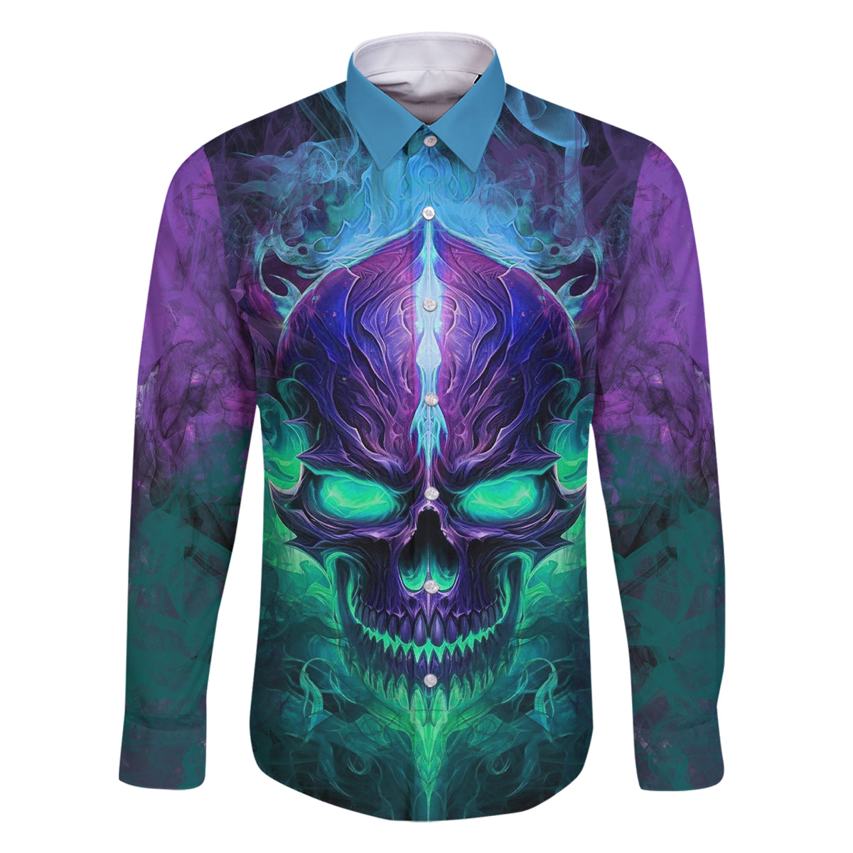 You My Friend Should Have Been Swallowed Skull Family Matching Mermaid Dress and Hawaiian Shirt - Wonder Print Shop