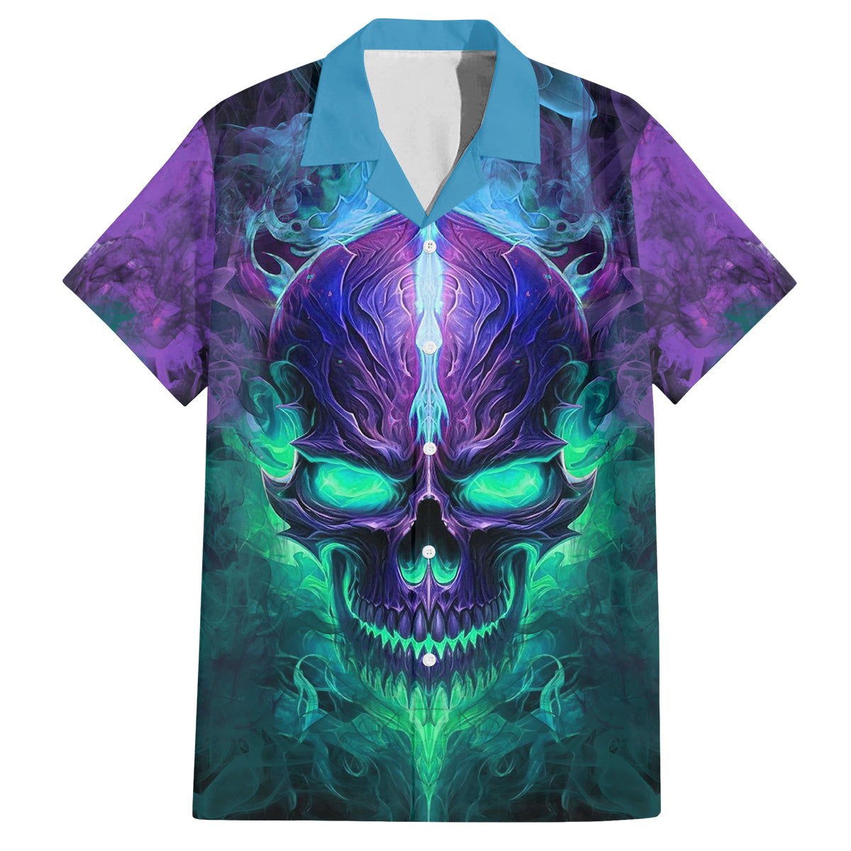 You My Friend Should Have Been Swallowed Skull Family Matching Off Shoulder Maxi Dress and Hawaiian Shirt - Wonder Print Shop