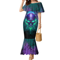 You My Friend Should Have Been Swallowed Skull Mermaid Dress - Wonder Print Shop