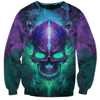 You My Friend Should Have Been Swallowed Skull Sweatshirt - Wonder Print Shop