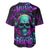 Music Is My Only Friend Skull Baseball Jersey - Wonder Print Shop