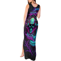 Music Is My Only Friend Skull Tank Maxi Dress - Wonder Print Shop