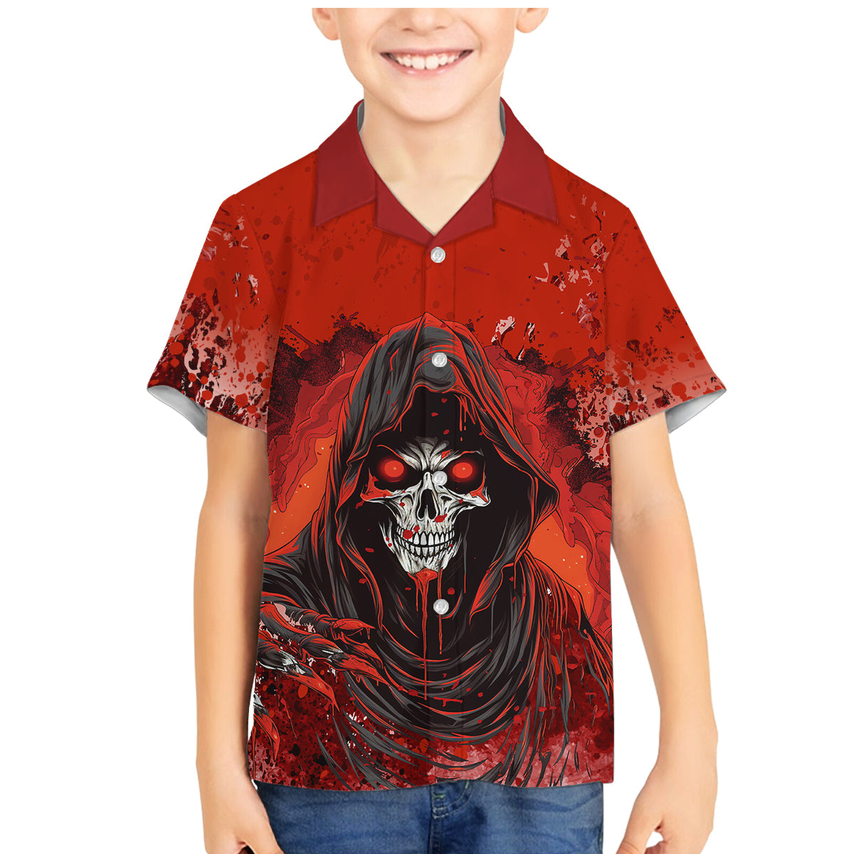 If Karma Doesn't Hit You Trust Me I Will Family Matching Mermaid Dress and Hawaiian Shirt - Wonder Print Shop