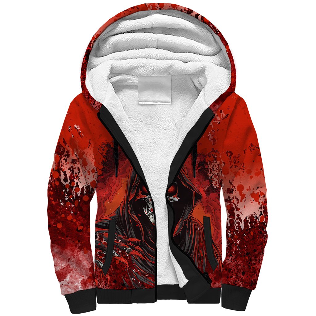 If Karma Doesn't Hit You Trust Me I Will Sherpa Hoodie - Wonder Print Shop