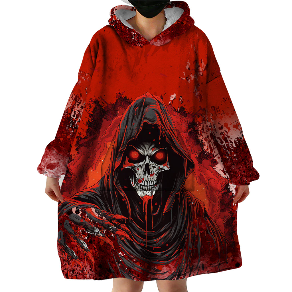 If Karma Doesn't Hit You Trust Me I Will Wearable Blanket Hoodie - Wonder Print Shop