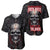 Be Careful Skull Baseball Jersey - Wonder Print Shop