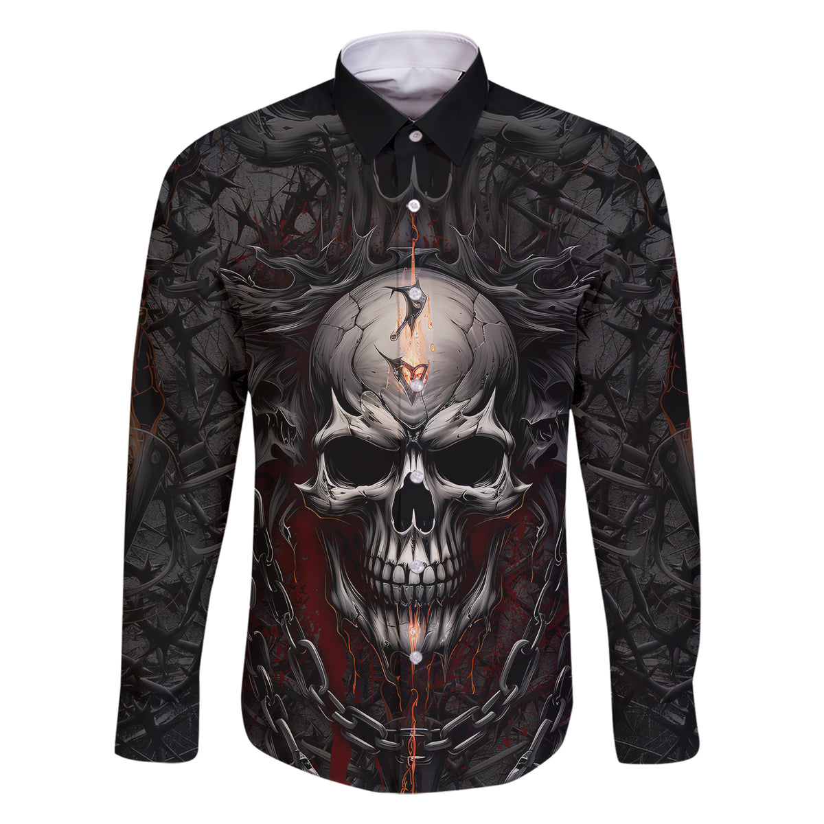 Be Careful Skull Family Matching Short Sleeve Bodycon Dress and Hawaiian Shirt - Wonder Print Shop