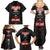 Be Careful Skull Family Matching Summer Maxi Dress and Hawaiian Shirt - Wonder Print Shop