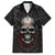 Be Careful Skull Family Matching Summer Maxi Dress and Hawaiian Shirt - Wonder Print Shop