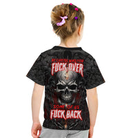 Be Careful Skull Kid T Shirt - Wonder Print Shop