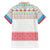 Azerbaijan Christmas Family Matching Off Shoulder Short Dress and Hawaiian Shirt with Baku Skyline Azerbaijan Flag and Red Green Snowflake Pattern Design - Wonder Print Shop