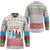 Azerbaijan Christmas Hockey Jersey with Baku Skyline Azerbaijan Flag and Red Green Snowflake Pattern Design - Wonder Print Shop