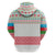 Azerbaijan Christmas Hoodie with Baku Skyline Azerbaijan Flag and Red Green Snowflake Pattern Design - Wonder Print Shop