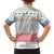 Azerbaijan Christmas Kid Hawaiian Shirt with Baku Skyline Azerbaijan Flag and Red Green Snowflake Pattern Design - Wonder Print Shop
