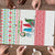 Azerbaijan Christmas Puzzle with Baku Skyline Azerbaijan Flag and Red Green Snowflake Pattern Design - Wonder Print Shop