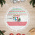 Azerbaijan Christmas Tree Skirt with Baku Skyline Azerbaijan Flag and Red Green Snowflake Pattern Design - Wonder Print Shop
