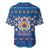 Korea Christmas Baseball Jersey with Bear in Hanbok National Emblem and Traditional Boat Pattern Design - Wonder Print Shop