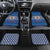 Korea Christmas Car Mats with Bear in Hanbok National Emblem and Traditional Boat Pattern Design - Wonder Print Shop