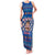 Korea Christmas Family Matching Tank Maxi Dress and Hawaiian Shirt with Bear in Hanbok National Emblem and Traditional Boat Pattern Design - Wonder Print Shop