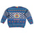 Korea Christmas Kid Ugly Christmas Sweater with Bear in Hanbok National Emblem and Traditional Boat Pattern Design - Wonder Print Shop