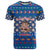 Korea Christmas T Shirt with Bear in Hanbok National Emblem and Traditional Boat Pattern Design - Wonder Print Shop
