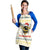 Oh Christmas Bee Bee Christmas Apron Xmas Holiday Patterns - Wonder Print Shop