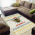 Oh Christmas Bee Bee Christmas Area Rug Xmas Holiday Patterns - Wonder Print Shop