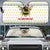 Oh Christmas Bee Bee Christmas Auto Sun Shade Xmas Holiday Patterns - Wonder Print Shop