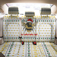 Oh Christmas Bee Bee Christmas Back Car Seat Cover Xmas Holiday Patterns - Wonder Print Shop
