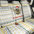 Oh Christmas Bee Bee Christmas Back Car Seat Cover Xmas Holiday Patterns - Wonder Print Shop