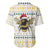 Oh Christmas Bee Bee Christmas Baseball Jersey Xmas Holiday Patterns - Wonder Print Shop