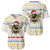 Oh Christmas Bee Bee Christmas Baseball Jersey Xmas Holiday Patterns - Wonder Print Shop