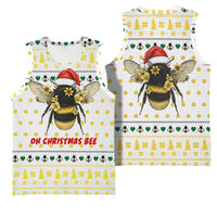 Oh Christmas Bee Bee Christmas Basketball Jersey Xmas Holiday Patterns - Wonder Print Shop