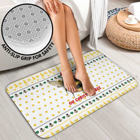 Oh Christmas Bee Bee Christmas Bathroom Set Xmas Holiday Patterns - Wonder Print Shop