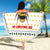 Oh Christmas Bee Bee Christmas Beach Blanket Xmas Holiday Patterns - Wonder Print Shop