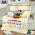 Oh Christmas Bee Bee Christmas Blanket Xmas Holiday Patterns - Wonder Print Shop