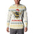 Oh Christmas Bee Bee Christmas Button Sweatshirt Xmas Holiday Patterns - Wonder Print Shop