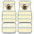 Oh Christmas Bee Bee Christmas Car Mats Xmas Holiday Patterns - Wonder Print Shop