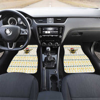 Oh Christmas Bee Bee Christmas Car Mats Xmas Holiday Patterns - Wonder Print Shop