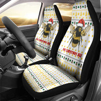 Oh Christmas Bee Bee Christmas Car Seat Cover Xmas Holiday Patterns - Wonder Print Shop