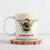 Oh Christmas Bee Bee Christmas Ceramic Mug Xmas Holiday Patterns - Wonder Print Shop