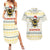 Oh Christmas Bee Bee Christmas Couples Matching Summer Maxi Dress and Hawaiian Shirt Xmas Holiday Patterns - Wonder Print Shop